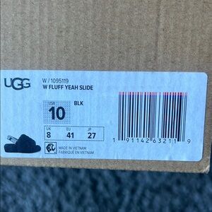 UGG Fluff Yeah Slide - Black